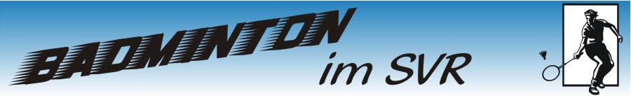 Badminton Schläger und Federball